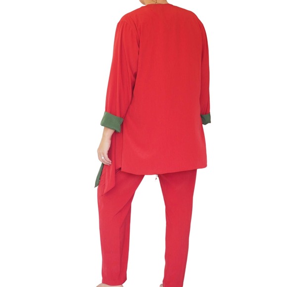 Vintage Pants Suit | Oversized Blazer | Full Set Outfit | Size Medium - Picture 4 of 8